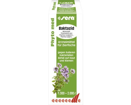 Arzneimittel sera Phyto med Baktazid 100 ml