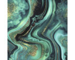 Hornbach Glasbild Green Marble 20x20 cm