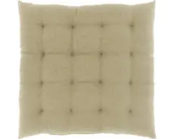 Sitzkissen Lysa beige 40x40 cm