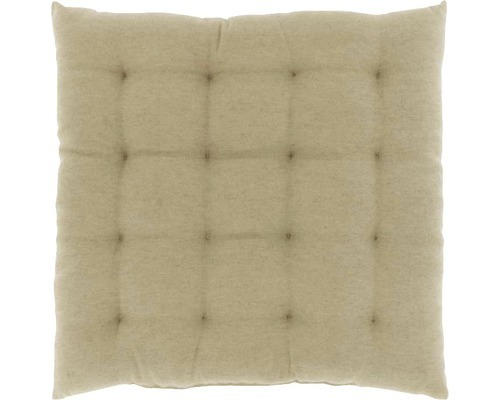 Sitzkissen Lysa beige 40x40 cm