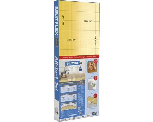 Parkett- und Laminatunterlage 10 mm THERMO 6m² + Tape