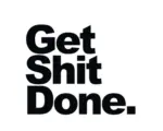 Hornbach Leinwandbild Get Shit Done 27x27 cm
