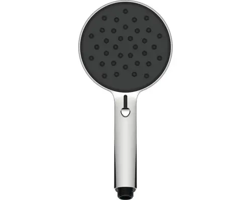 Handbrause Avital Batten 10309988 Ø 12 cm 3-fach verstellbar mit Schieberegler chrom/schwarz