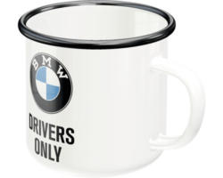 Emaille-Becher BMW - Drivers Only