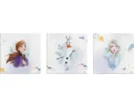 Hornbach Leinwandbild Disney Die Eiskönigin 3er-Set 3x 30x30 cm