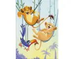 Hornbach Leinwandbild Disney König der Löwen Spielspaβ 50x70 cm