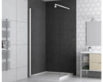 Hornbach Raumdusche basano Modena 800x1950 mm Echtglas Klar hell weiß matt