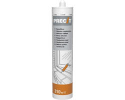 PRECIT Bau Silikon weiß 310 ml