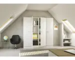 Hornbach Funktionsmöbel Hochschrank Flex Well Lucca weiß 200 cm