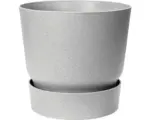 Hornbach Übertopf elho greenville Kunststoff Ø 40 cm H 36,8 cm grau