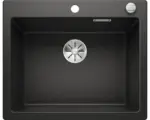 Hornbach Spüle Blanco Pleon 6 510x615 mm schwarz