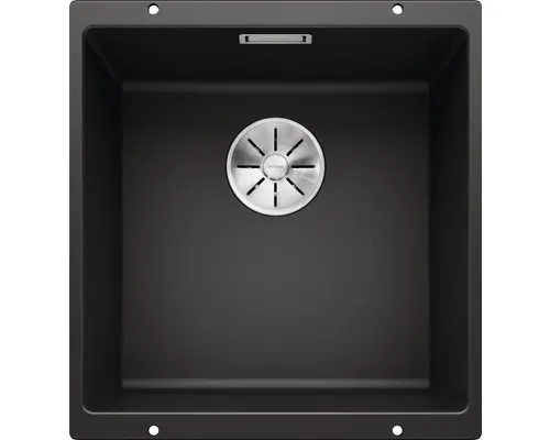 Spüle Blanco Subline 400-U 460x430 mm schwarz