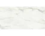 Hornbach Feinsteinzeug Bodenfliese Eterna 60,0x120,0 cm weiß grau glänzend rektifiziert