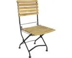 Hornbach Klappstuhl Gartenstuhl Garden Place Cami Akazie braun schwarz