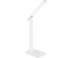 LED Tischlampe Bulla 5W 500 lm 6000 K kaltweiß-warmweiß 115x285x565 mm weiß