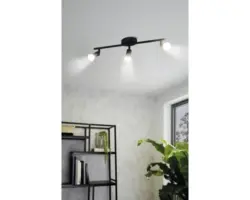 LED Spot Buzz GU10 3W 240 lm 3000 K warmweiß 485x65x70 mm nickel-matt