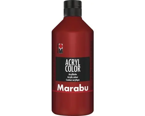 Marabu Acryl Color, rubinrot 038, 500ml