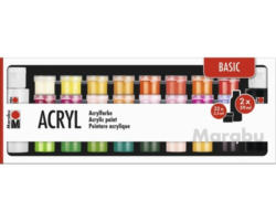 Marabu Acrylfarben 34er BASIC