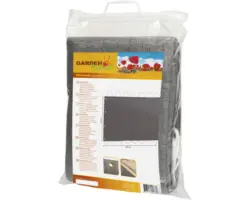 Balkonumrandung HDPE wasserdurchlässig grau 90x500 cm