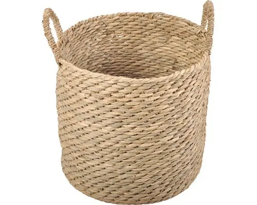 Pflanzkorb Seegras Ø 36 cm natur