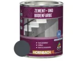 Hornbach HORNBACH Zementfarbe Bodenfarbe RAL7024 graphitgrau 750 ml