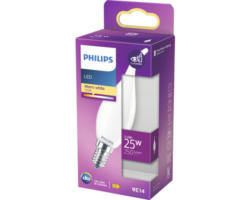 LED Lampe Philips E14/2,2W(25W) 250 lm 2700 K Kerzenform Warmweiß