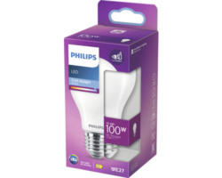 LED Lampe Philips E27/10,5W(100W) 1521 lm 6500 K Birnenform Tageslichtweiß