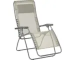 Hornbach Lafuma Relax-Liegestuhl RSXA Clip Stahl sahara-weiß