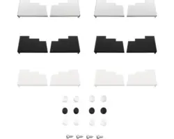 Profilabdeckung basano Modena weiß matt