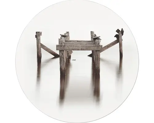 Glasbild rund Out of Water I Ø 50 cm