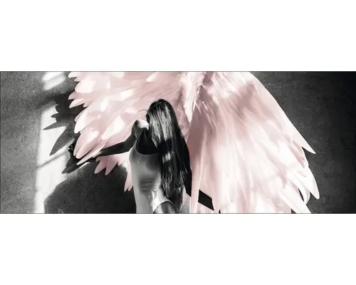 Glasbild Angel 50x125 cm