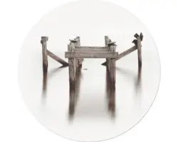 Glasbild rund Out of Water I Ø 30 cm