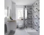 Hornbach Duschrückwand Breuer Decodesign 1000x2100x3 mm Dekor Fliese Mediterran