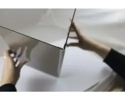 Außen-Eckeverbinder Breuer Decodesign 2100 mm chrom für 3 mm Rückwände