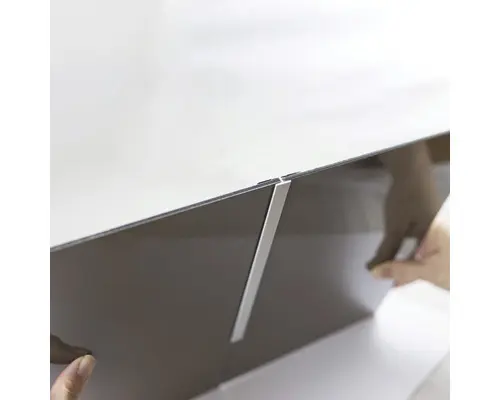 Verbindungsprofil Breuer Decodesign 2100 mm silber für 3 mm Rückwände