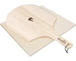 Char-Broil Set mit rechteckigem Pizzastein