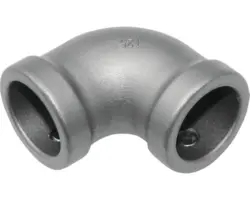 Eckstück für Industrial Home silber Ø 25 mm