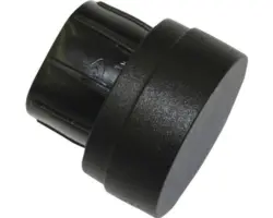 Endkappe für Industrial Home schwarz Ø 25 mm 2 Stk.