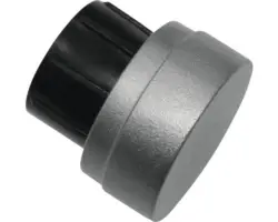 Endkappe für Industrial Home silber Ø 25 mm 2 Stk.