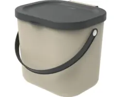 Recycling Müllsystem Albula 6 Liter cappuccino