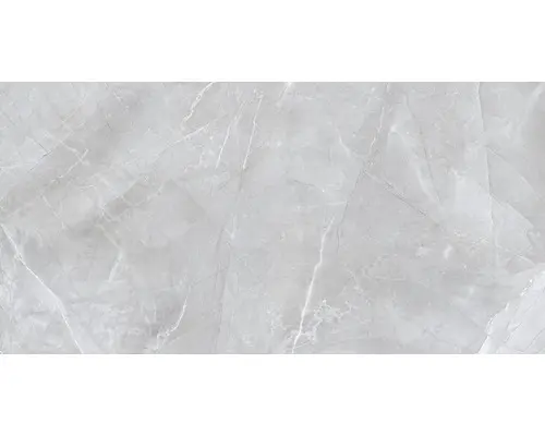 Feinsteinzeug Bodenfliese Armani 80,0x160,0 cm grau glänzend rektifiziert