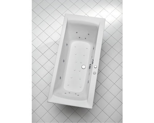 Whirlpool-Komplettset Ottofond Wistula 190x80 cm weiß