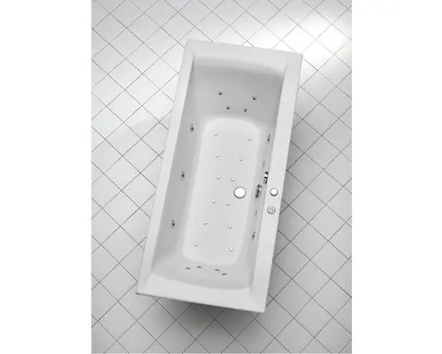 Whirlpool-Komplettset Ottofond Wistula 180x80 cm weiß