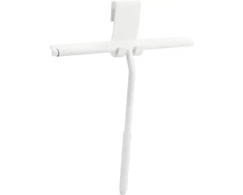 Duschabzieher Reika mit Halterung matt weiß