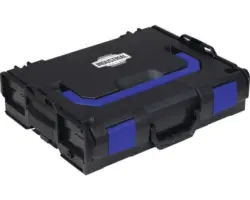 Werkzeugkoffer mit Kleinteileeinsatz Industrial L-BOXX 102 Gr. 1 445 x 118 x 358 mm schwarz