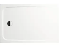 Extraflache Rechteck-Duschwanne Kaldewei Cayonoplan 80x100x1,8 cm weiß matt mit Antirutschbeschichtung