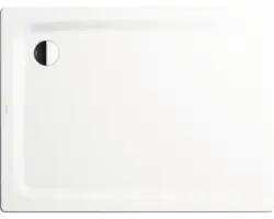 Extraflache Rechteck-Duschwanne Kaldewei Superplan 75x90x2,5 cm weiß matt mit Antirutschbeschichtung