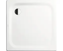 Extraflache Duschwanne Kaldewei Superplan 120x120x2,5 cm weiß matt