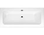 Hornbach Rechteckbadewanne Kaldewei Puro Set Wide 75x170 cm links weiß glatt
