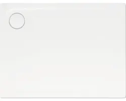 Extraflache Rechteck-Duschwanne Kaldewei Superplan Plus 100x120x2,5 cm weiß matt mit Antirutschbeschichtung